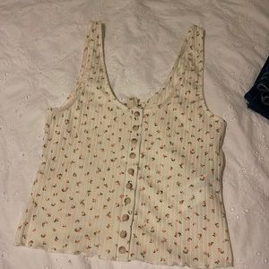 billabong floral tank top